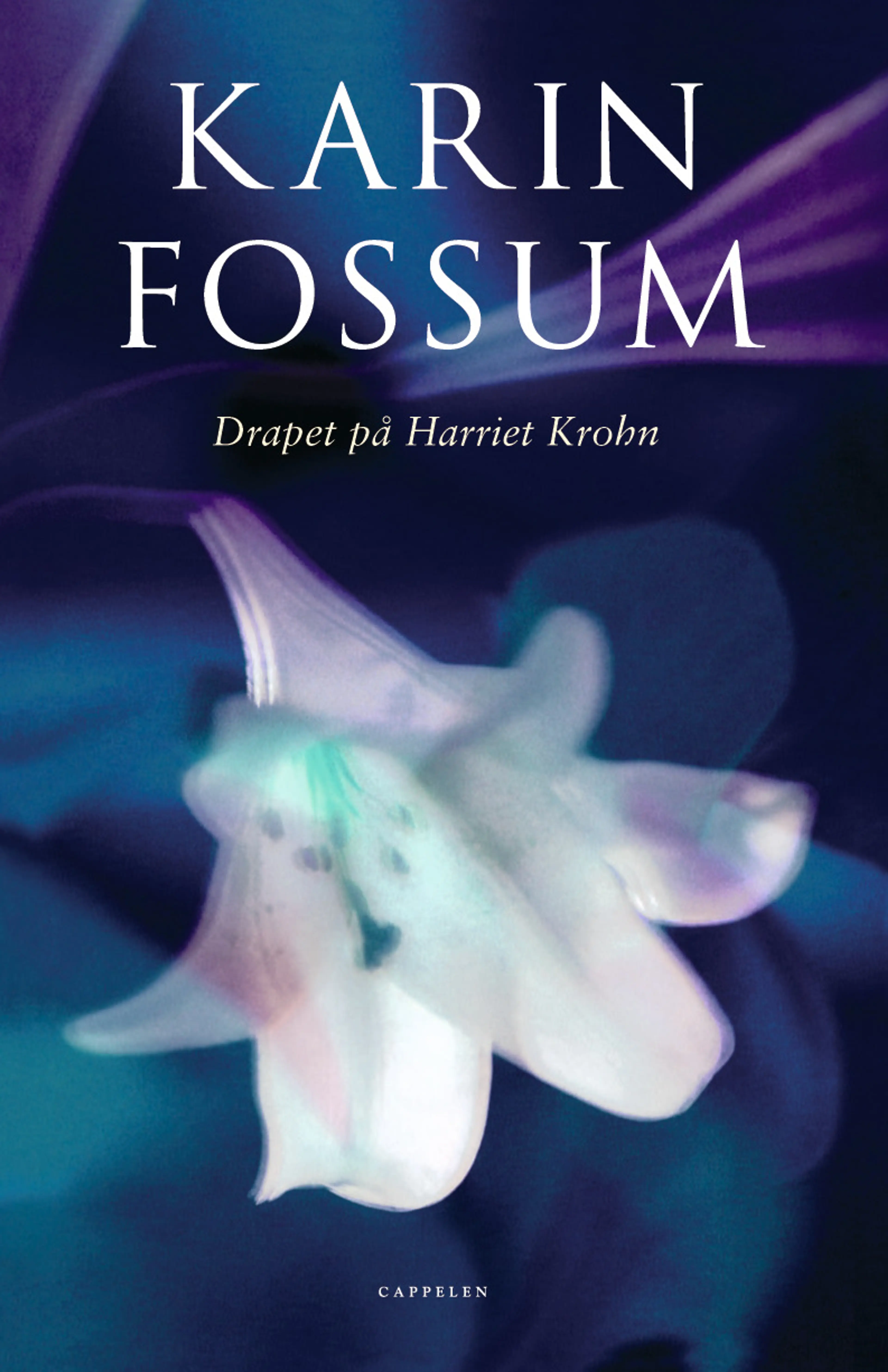 Omslag Drapet på Harriet Krohn av Karin Fossum (Innbundet)
