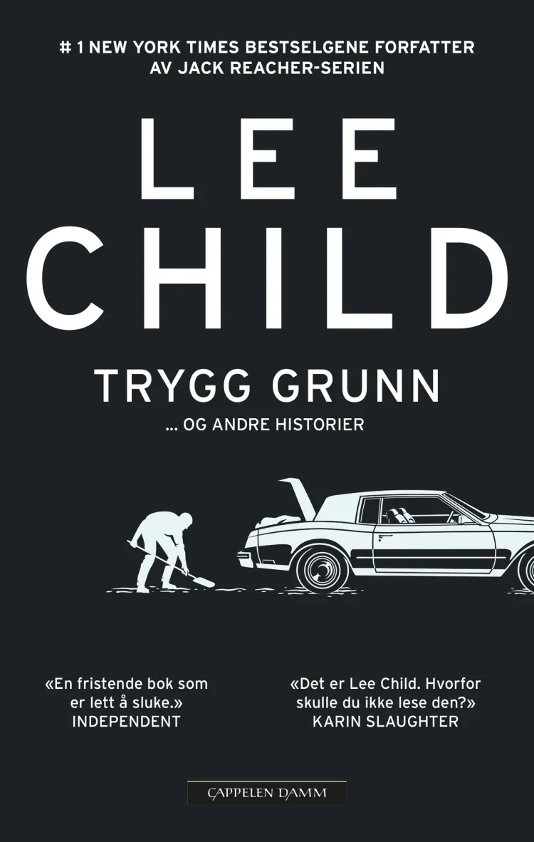 Omslag Trygg grunn av Lee Child (Innbundet)
