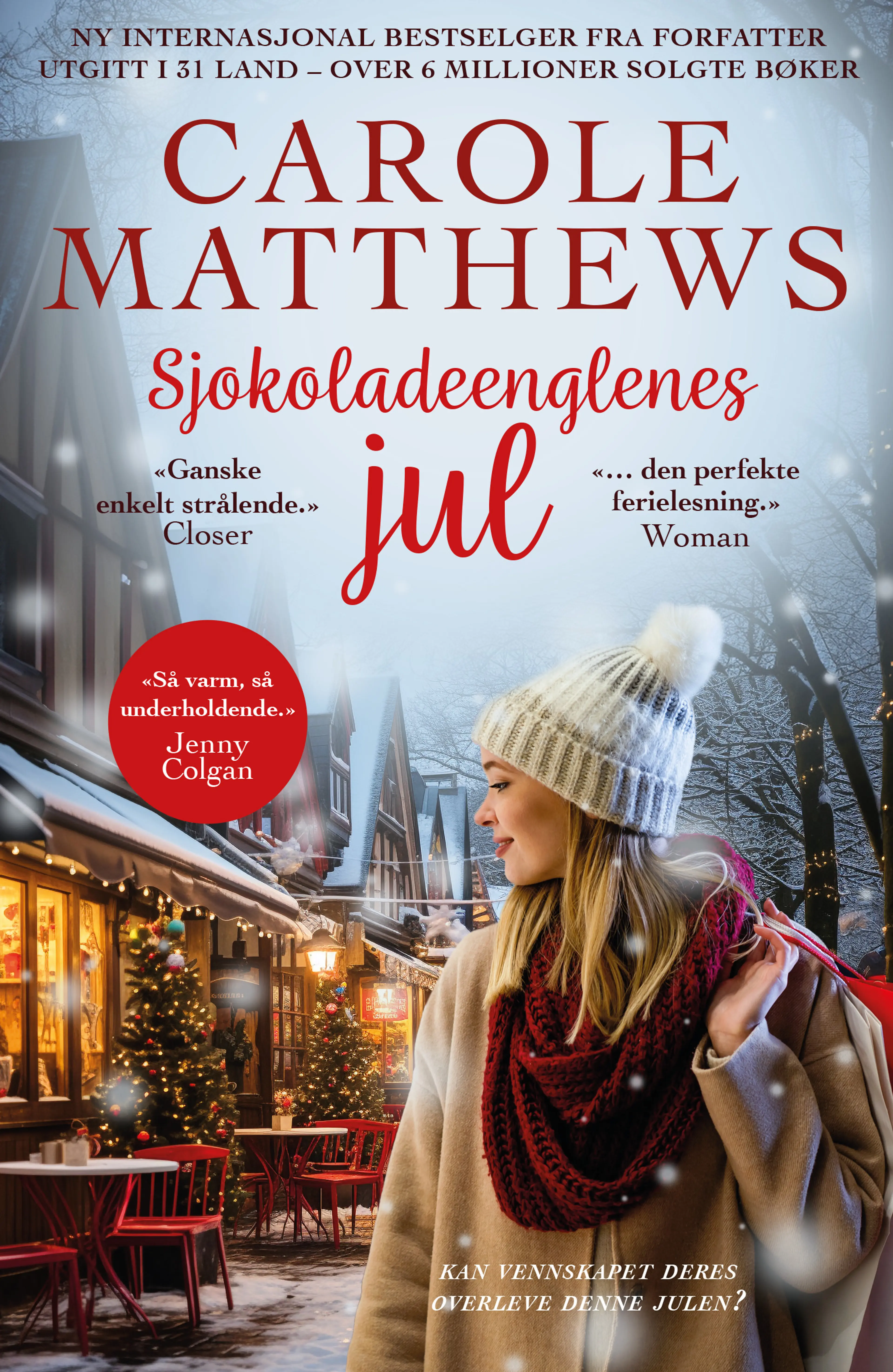 Omslag Sjokoladeenglenes jul av Carole Matthews (Ebok)