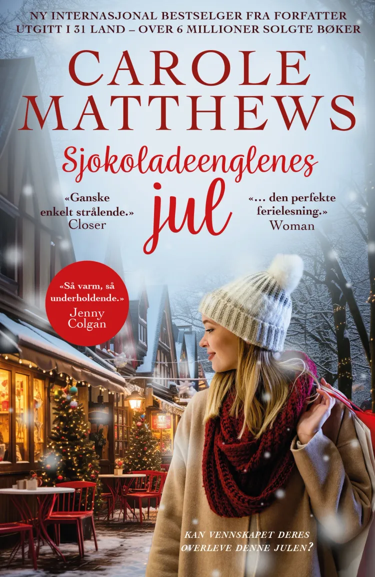 Omslag Sjokoladeenglenes jul av Carole Matthews (Ebok)