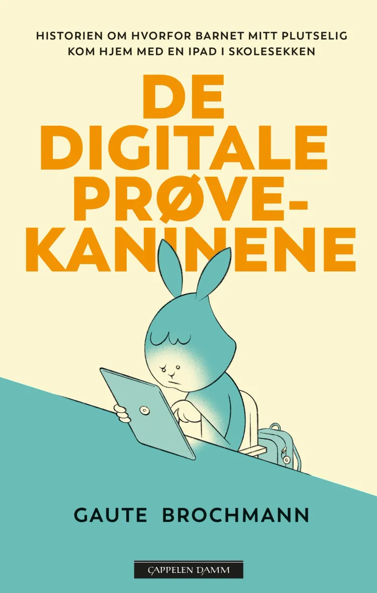 Omslag De digitale prøvekaninene av Gaute Brochmann (Ebok)