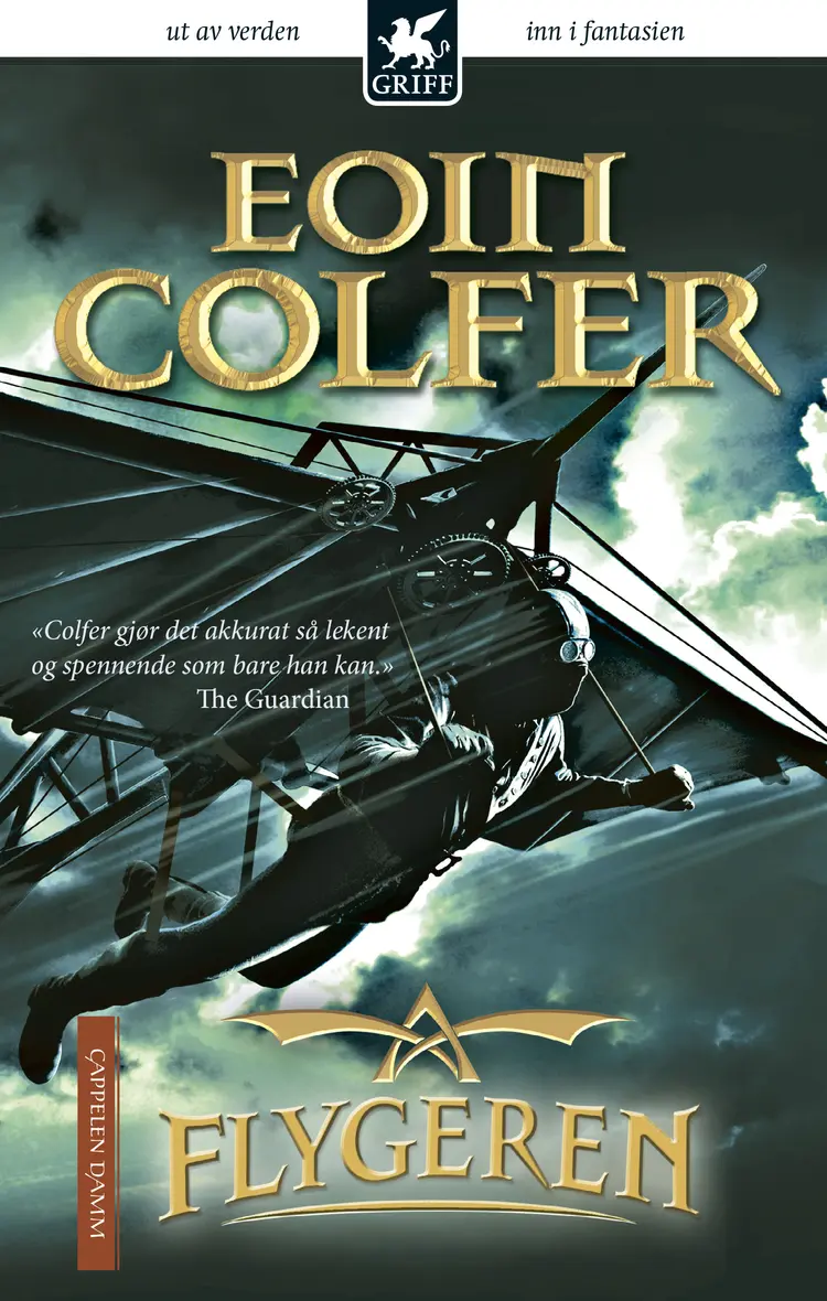 Omslag Flygeren av Eoin Colfer (Heftet)
