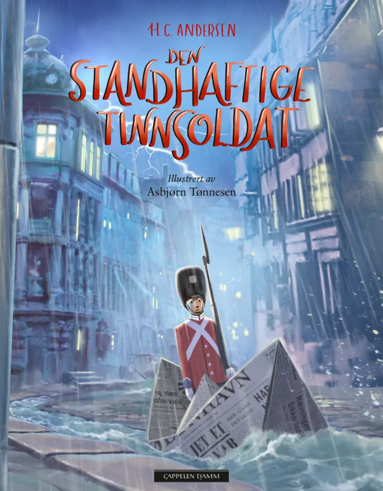 Omslag Den standhaftige tinnsoldat av H.C. Andersen (Innbundet)