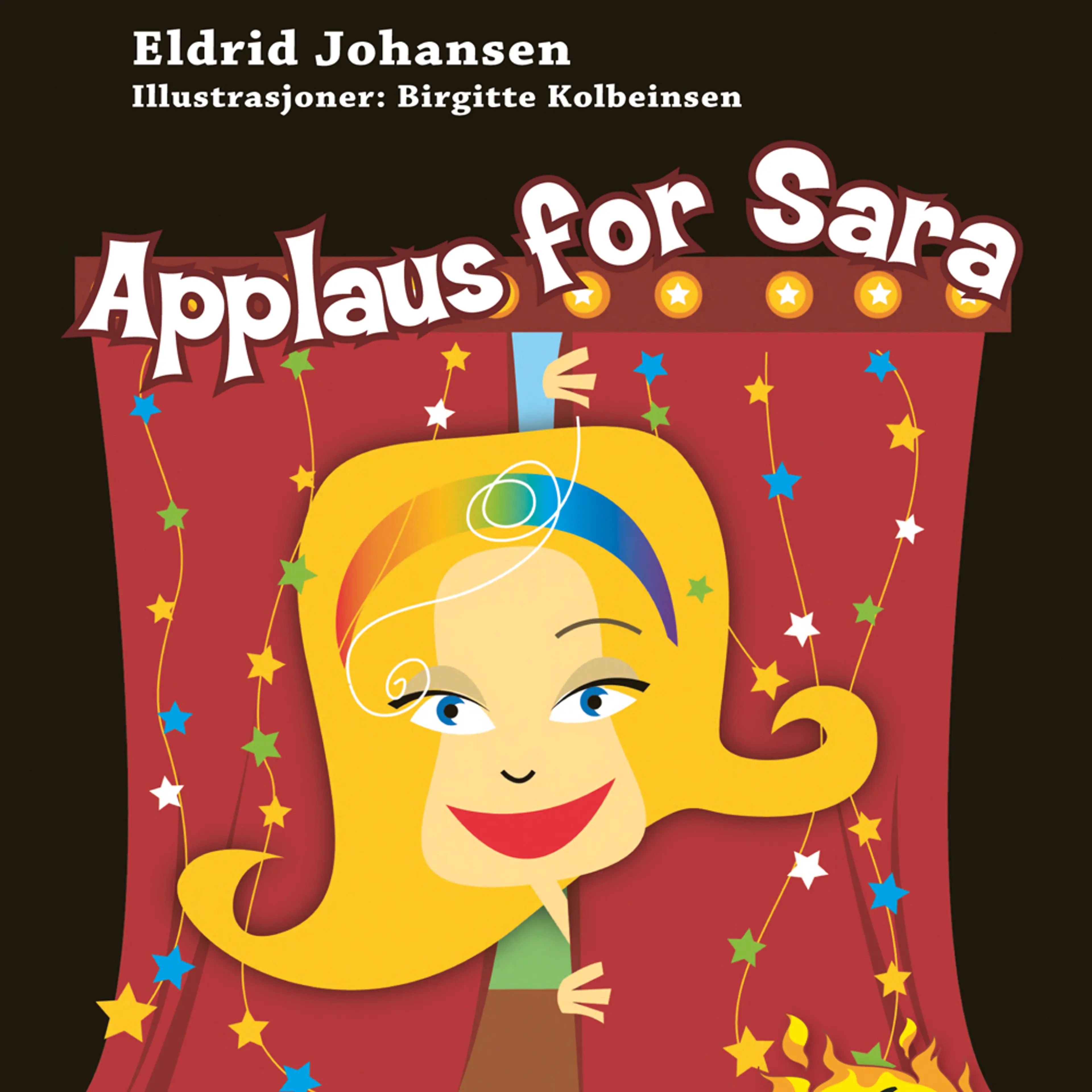 Omslag Applaus for Sara av Eldrid Johansen (Lydbok)