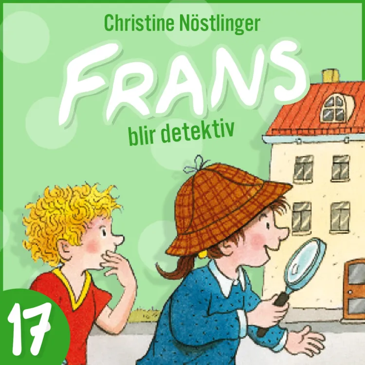 Omslag Frans blir detektiv av Christine Nöstlinger (Lydbok)