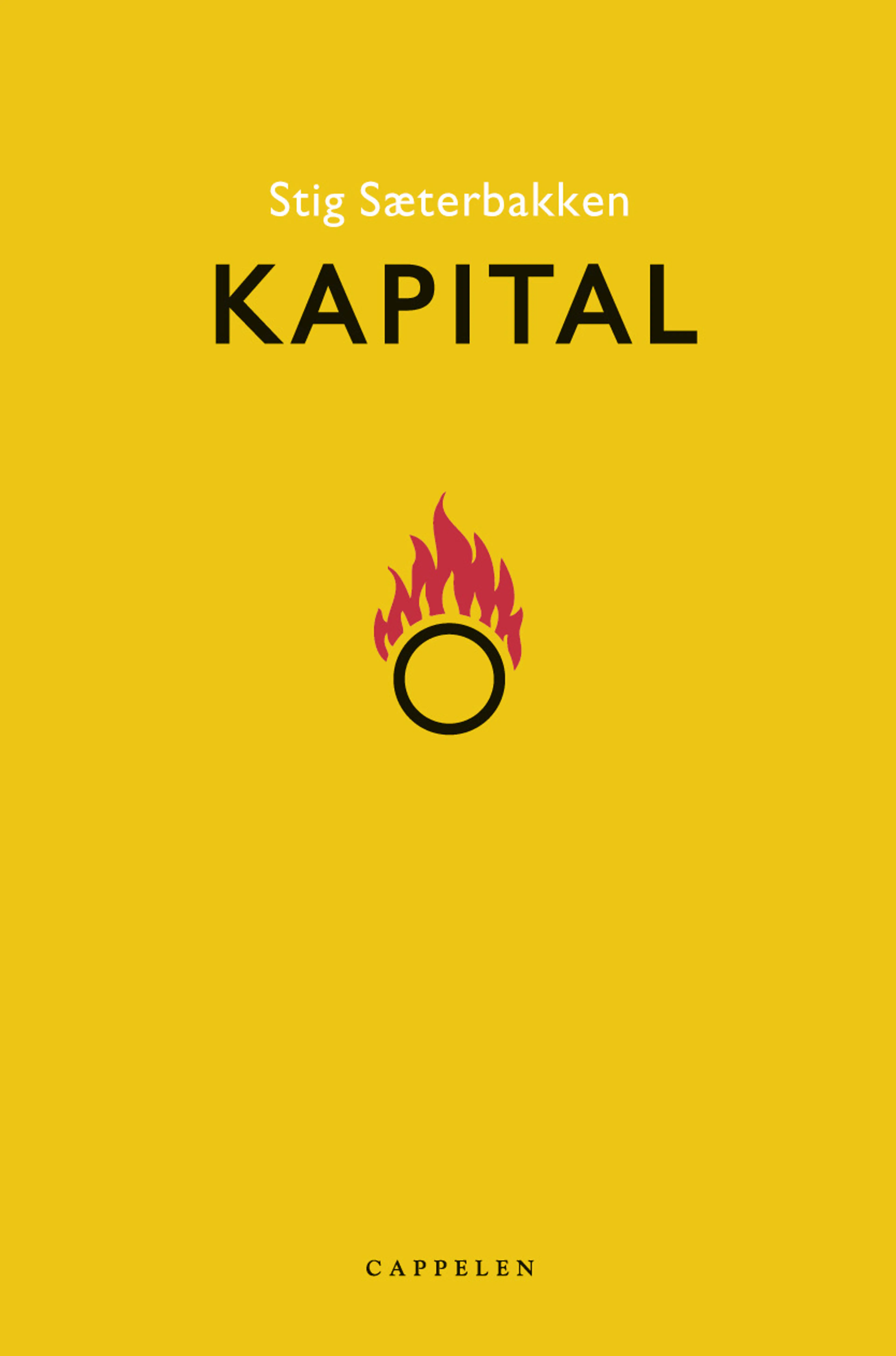 Omslag Kapital av Stig Sæterbakken (Innbundet)