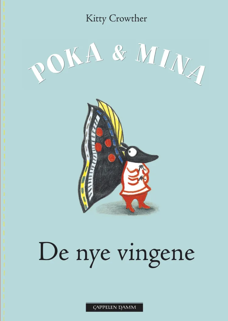 Omslag De nye vingene av Kitty Crowther (Innbundet)