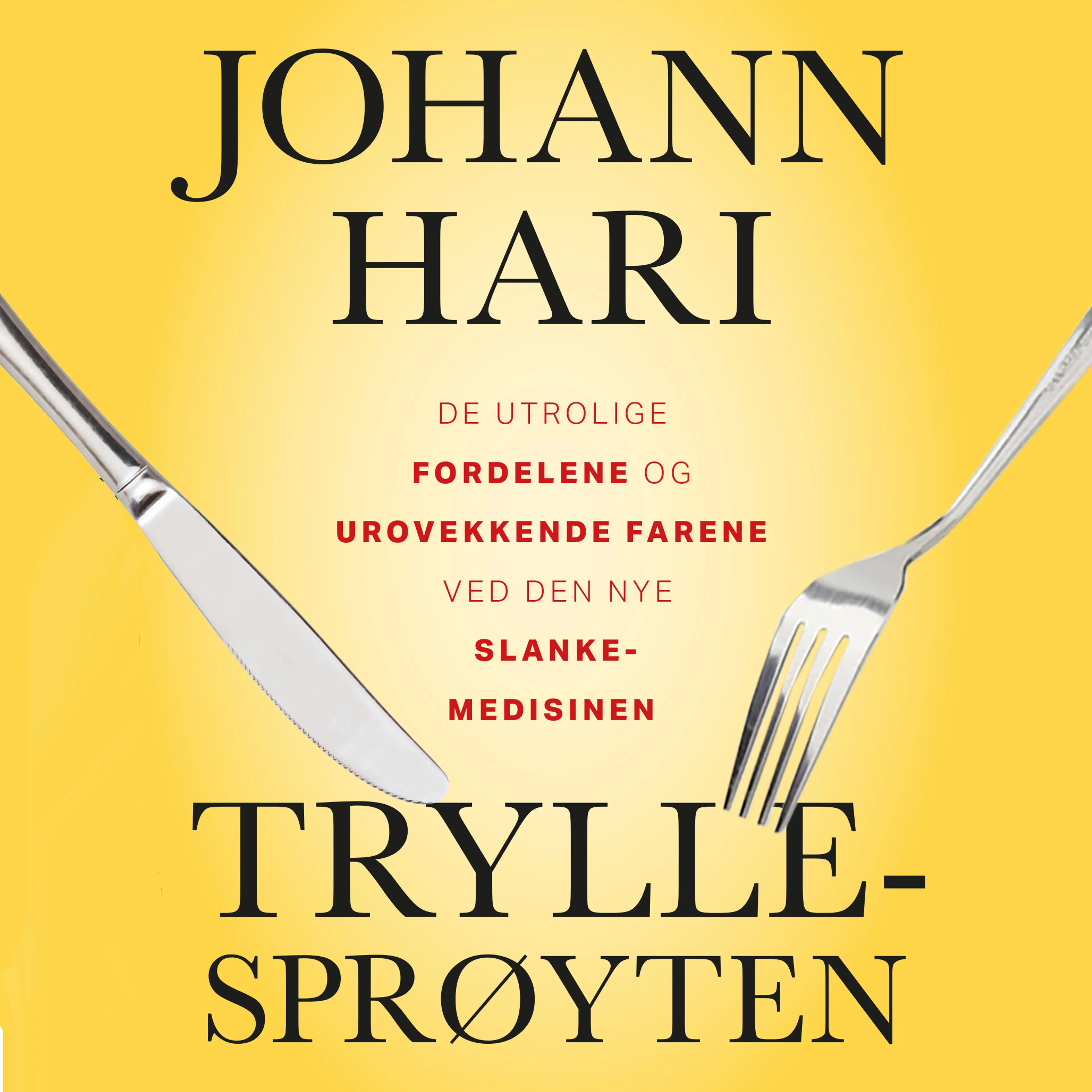 Omslag Tryllesprøyten - De utrolige fordelene – og urovekkende farene – ved den nye slankemedisinen av Johann Hari (Lydbok)