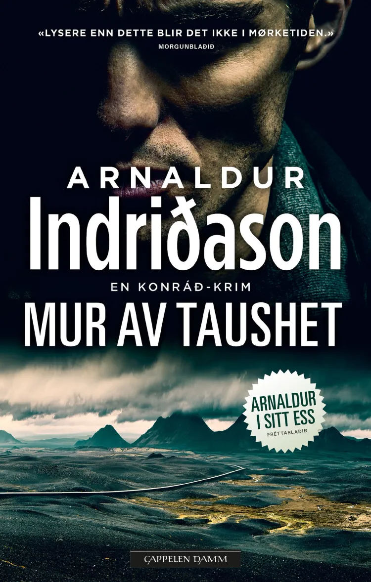 Omslag Mur av taushet av Arnaldur Indridason (Heftet)