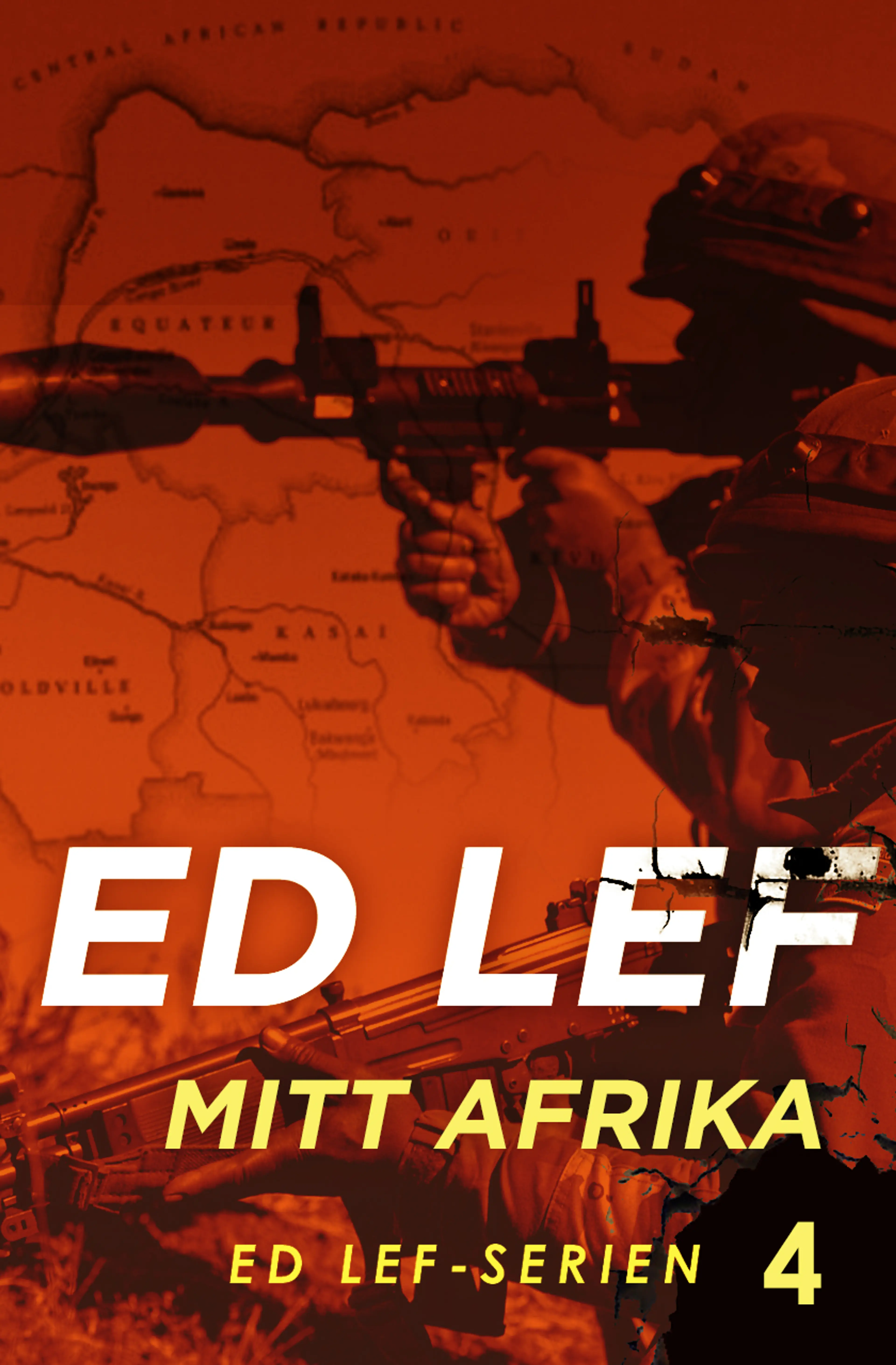 Omslag Mitt Afrika av Edouard Lefevre (Ebok)