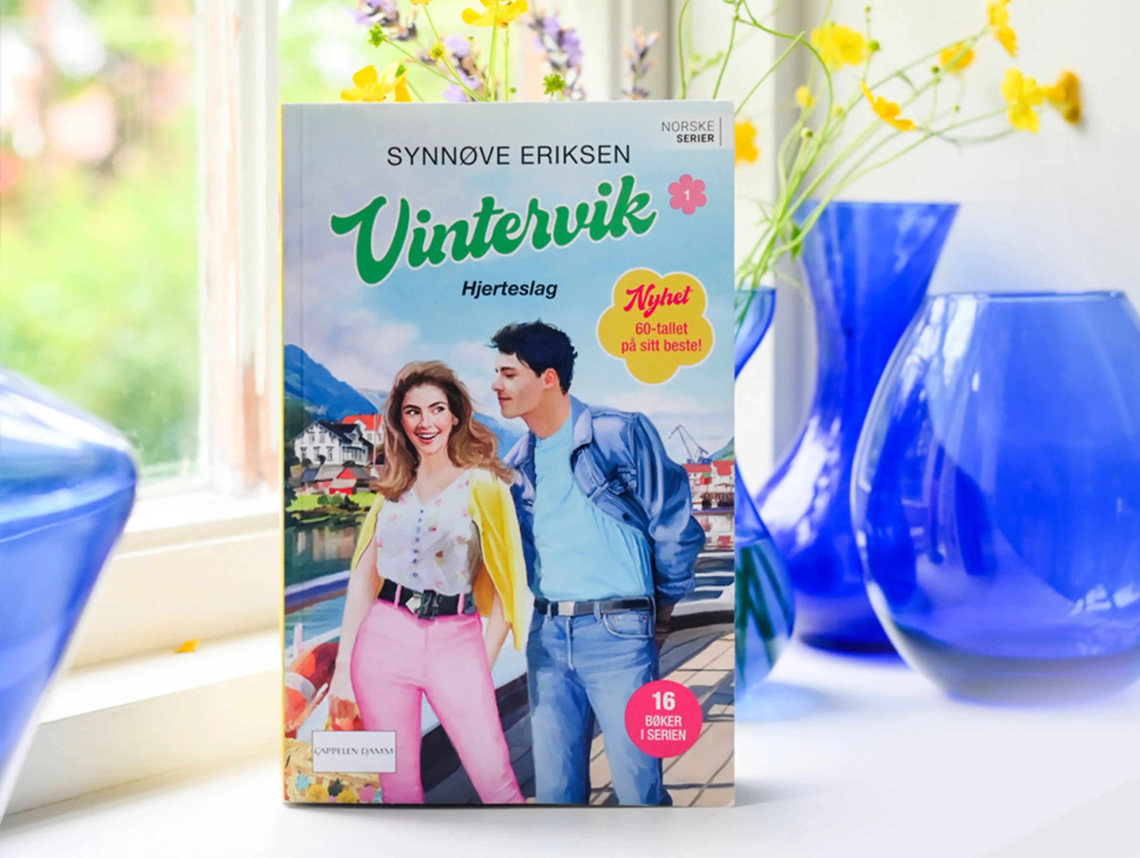 Foto av første bok i serien Vintervik