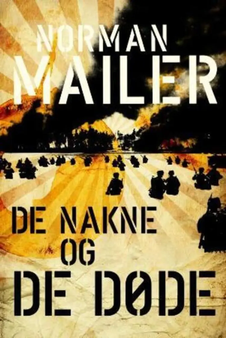 Omslag De nakne og de døde av Norman Mailer (Innbundet)