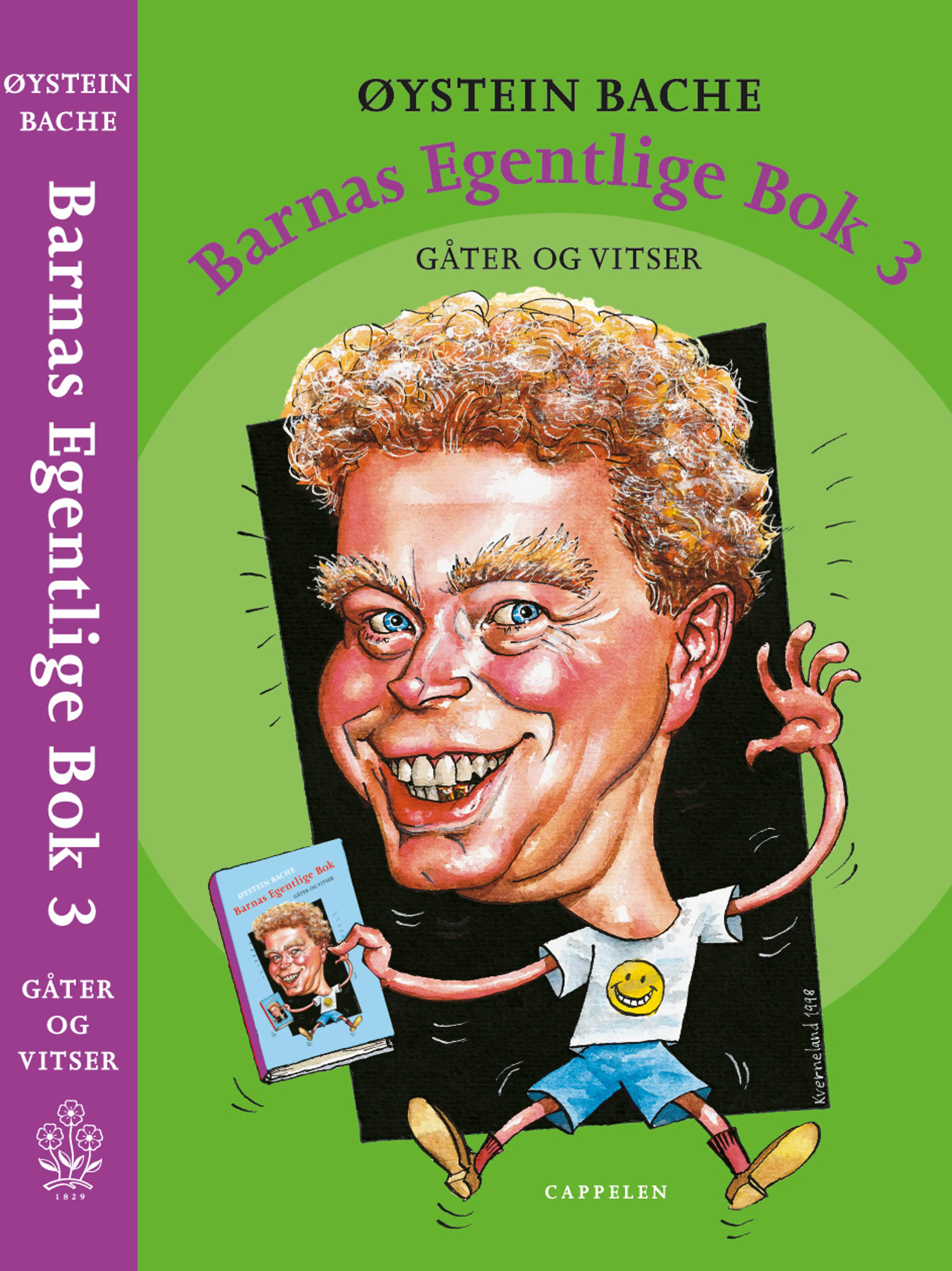 Omslag Barnas egentlige bok 3 av Øystein Bache (Innbundet)