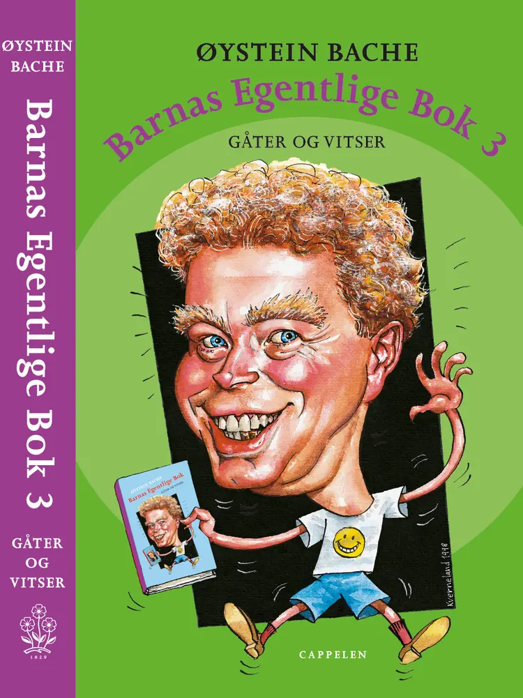 Omslag Barnas egentlige bok 3 av Øystein Bache (Innbundet)