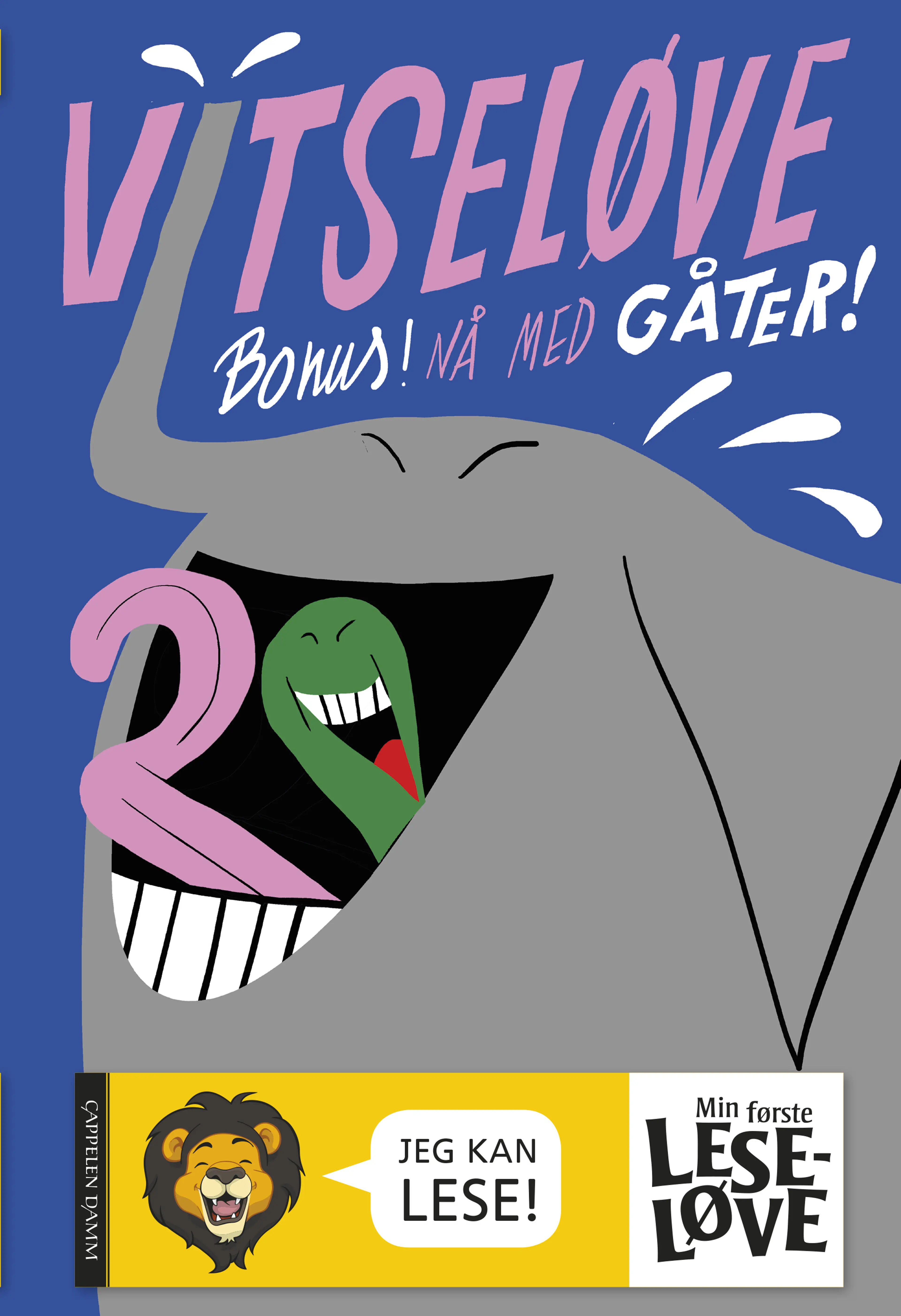 Omslag Min første leseløve - Vitseløve 2 av Steffen Sørum (Innbundet)