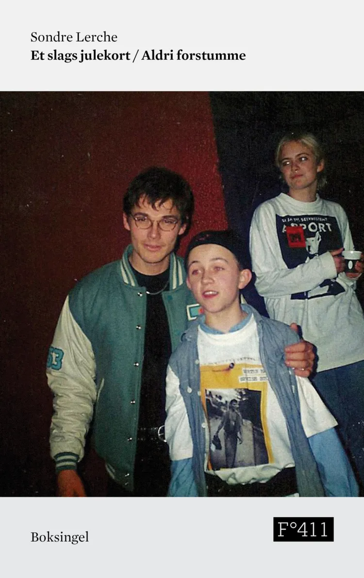 Omslag Et slags julekort / Aldri forstumme av Sondre Lerche (Heftet)