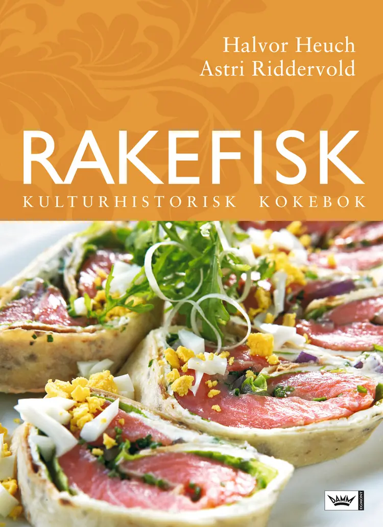 Omslag Rakefisk av Astri Riddervold og Halvor Heuch (Heftet)
