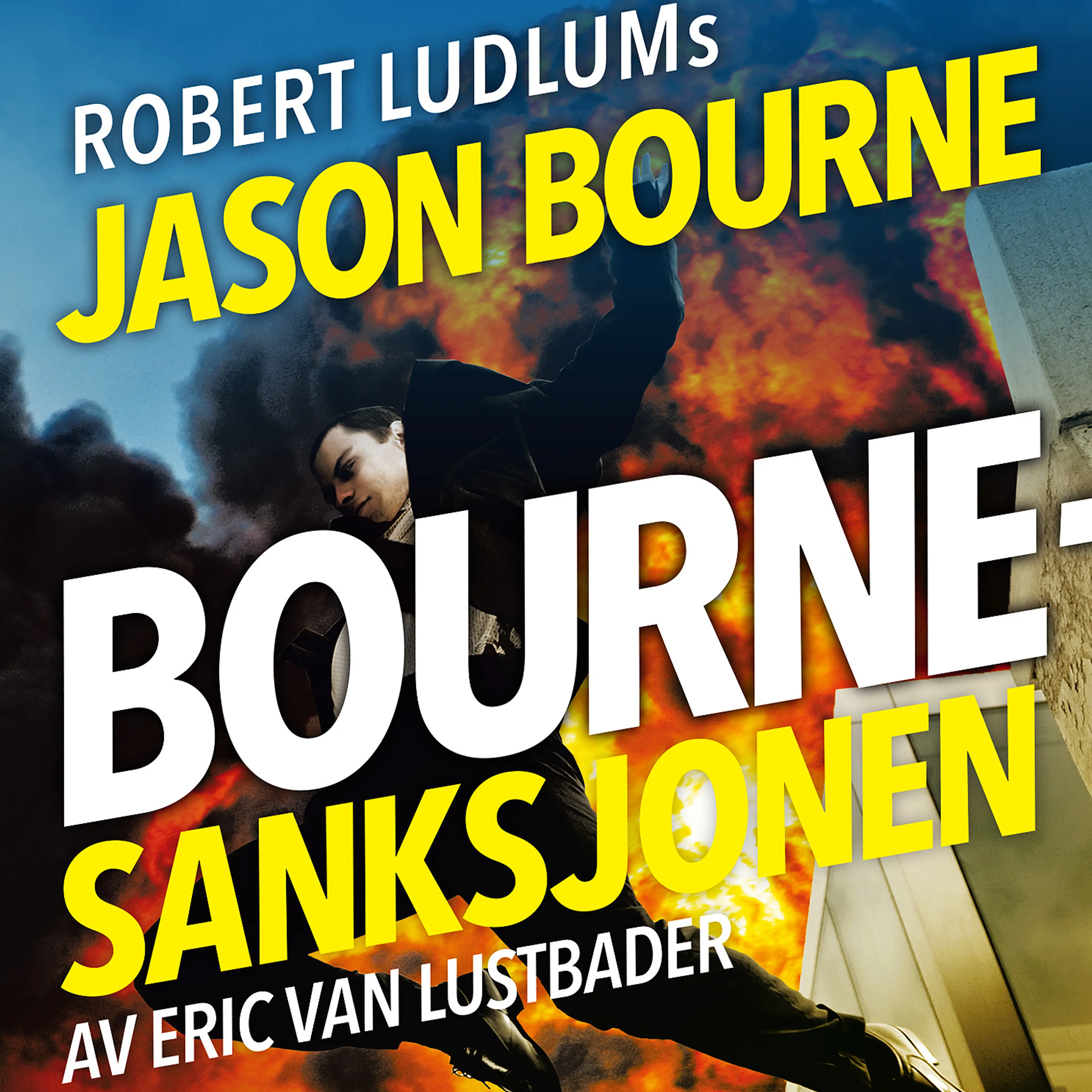 Omslag Bourne-sanksjonen av Robert Ludlum og Eric van Lustbader (Lydbok)