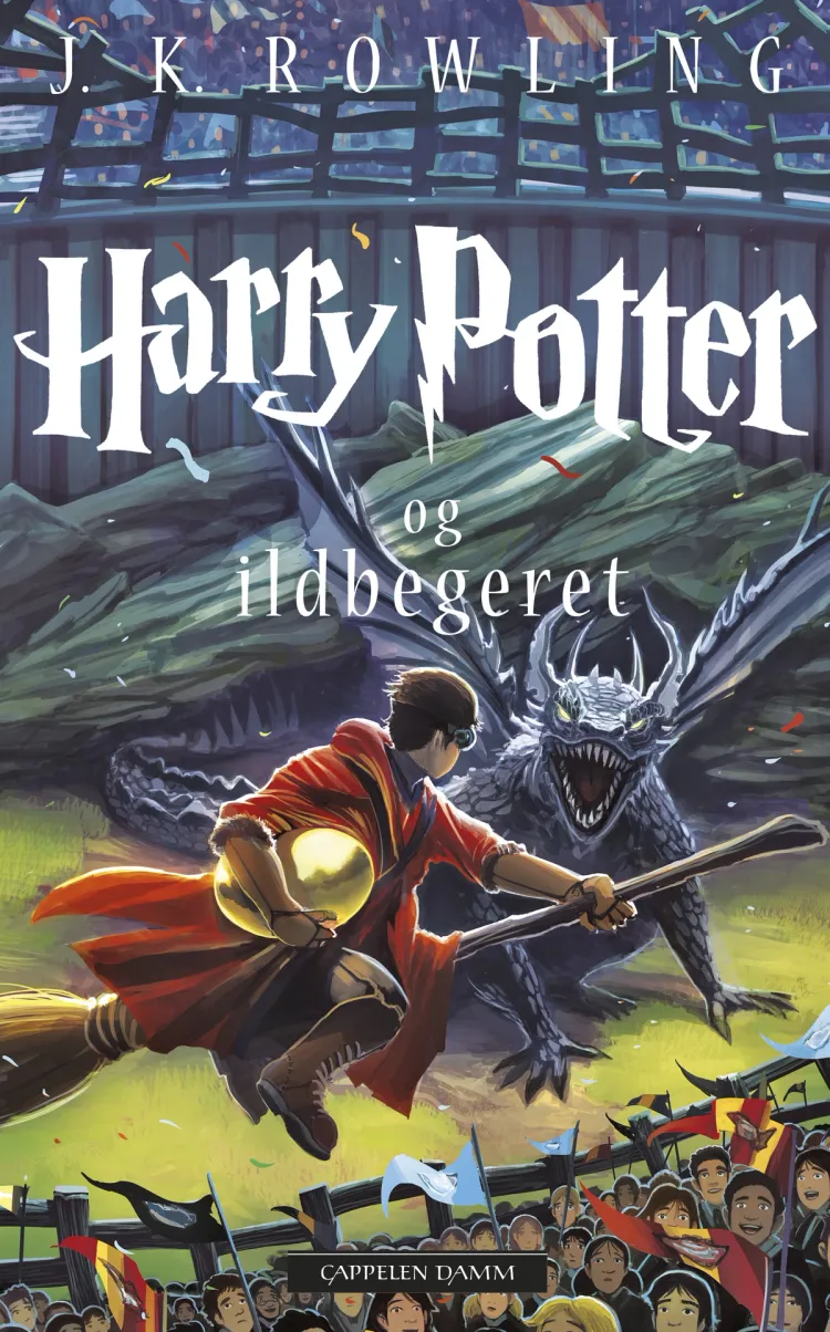 Omslag Harry Potter og Ildbegeret av J.K. Rowling (Heftet)