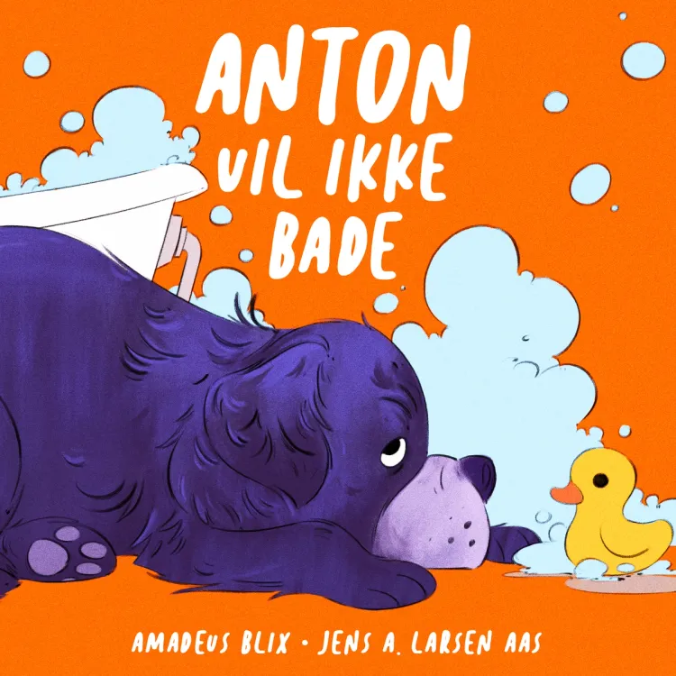 Omslag Anton vil ikke bade av Amadeus Blix (Lydbok)