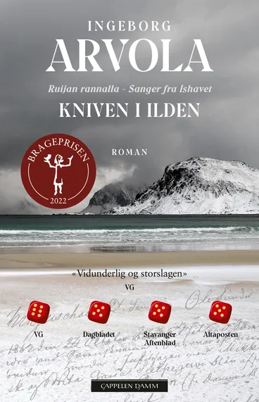 Omslag Kniven i ilden av Ingeborg Arvola (Heftet)