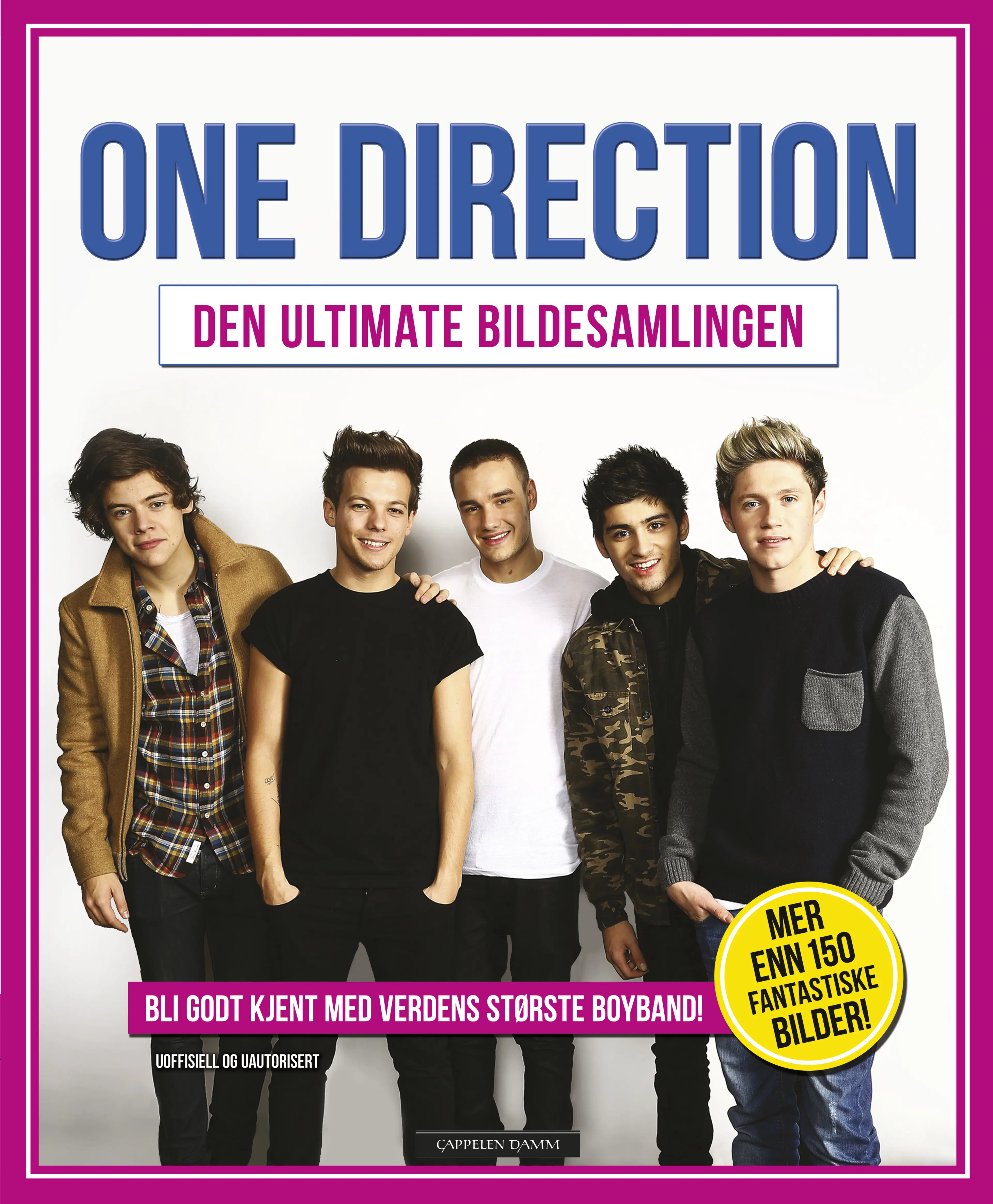 Omslag One Direction - Den ultimate bildesamlingen (Innbundet)