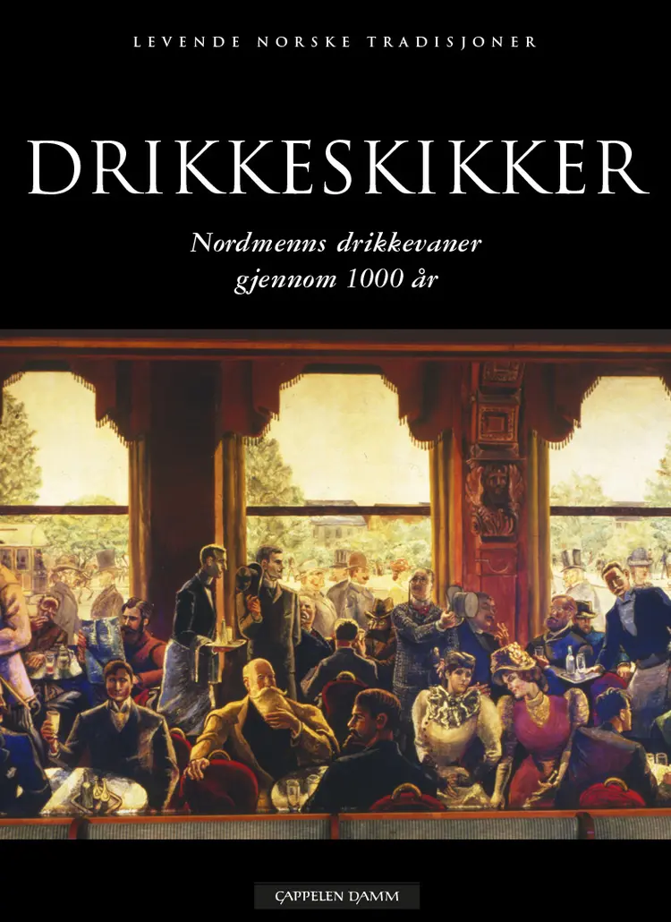 Omslag Drikkeskikker av Astri Riddervold (Innbundet)
