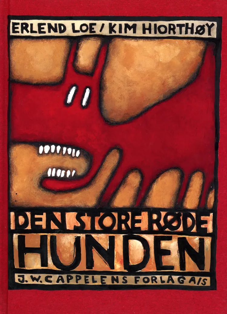 Omslag Den store røde hunden av Erlend Loe (Innbundet)