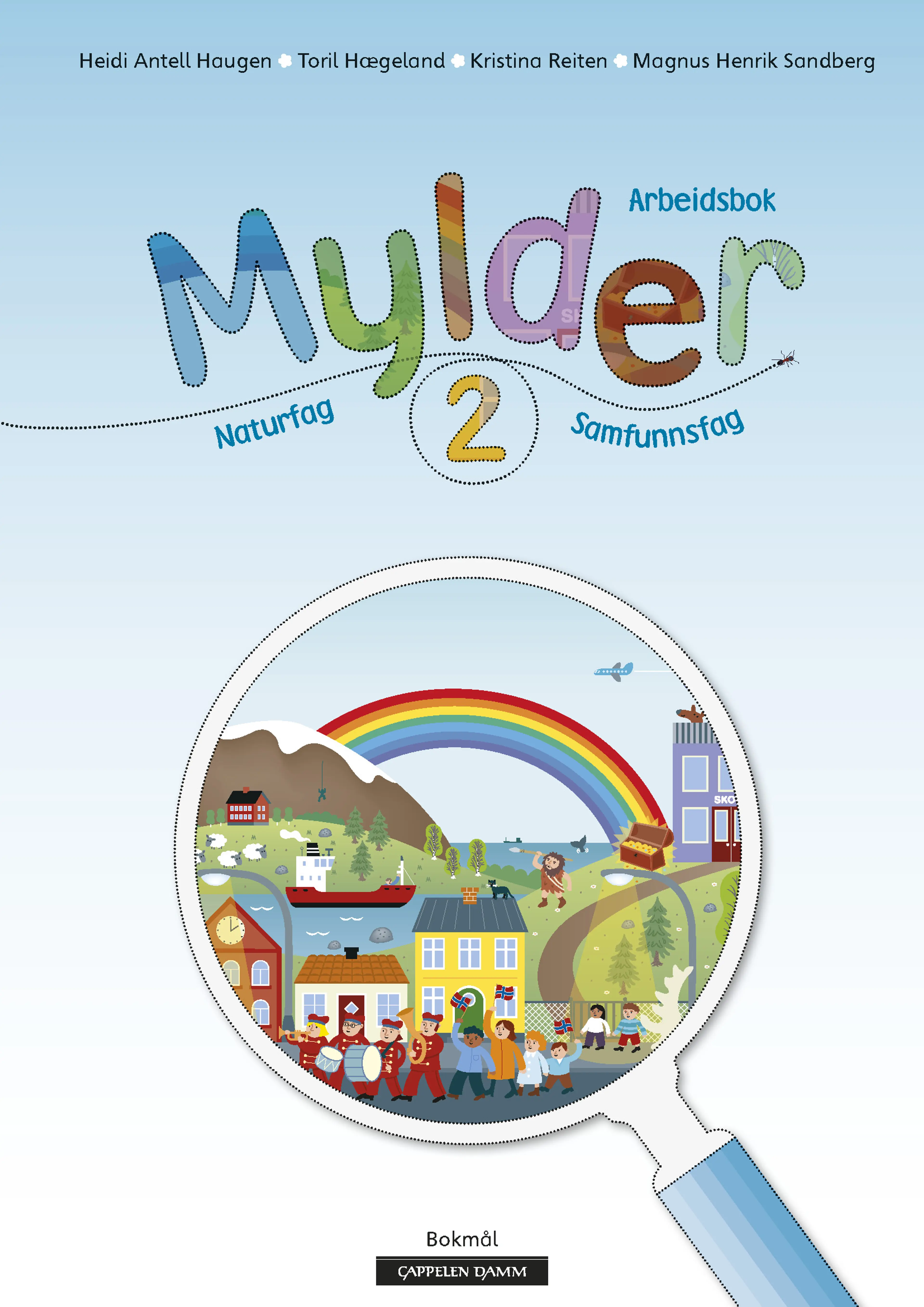 Omslag Mylder 2 Arbeidsbok av Heidi Antell Haugen, Toril Hægeland, Anna Kristina E Reiten og Magnus Henrik Sandberg (Heftet)