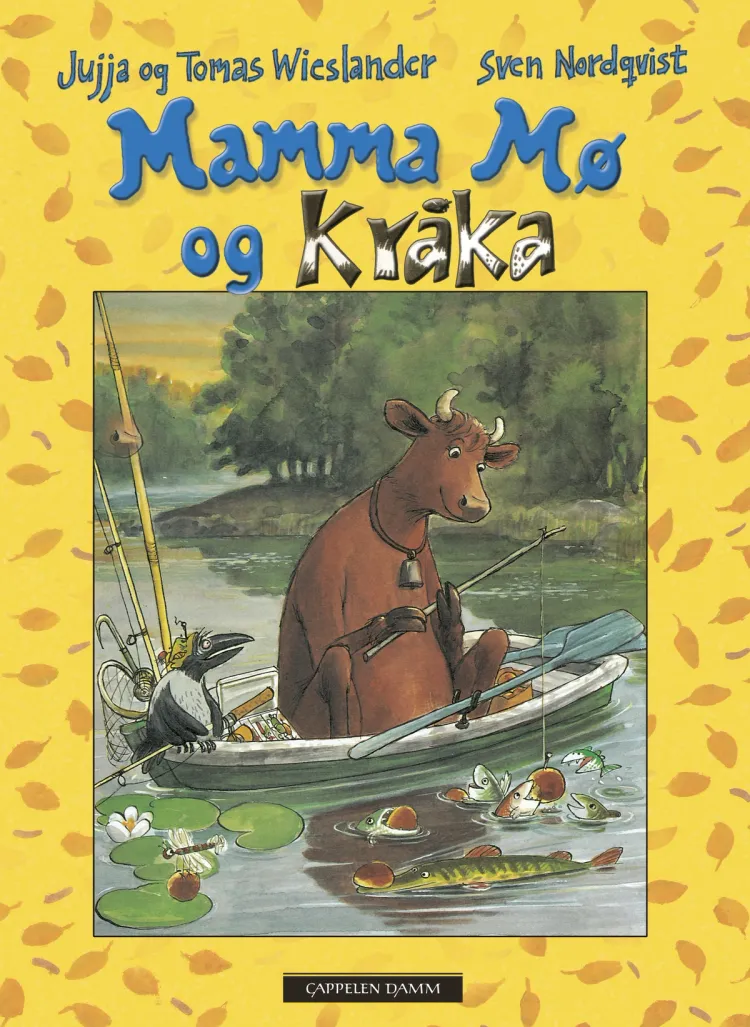 Omslag Mamma Mø og Kråka av Jujja Wieslander (Innbundet)