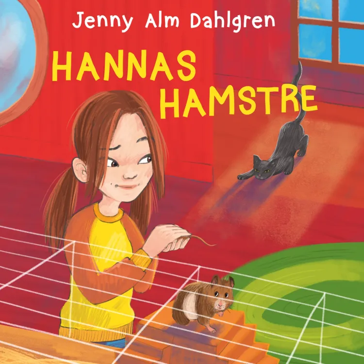 Omslag Hannas hamstre av Jenny Alm Dahlgren (Lydbok)