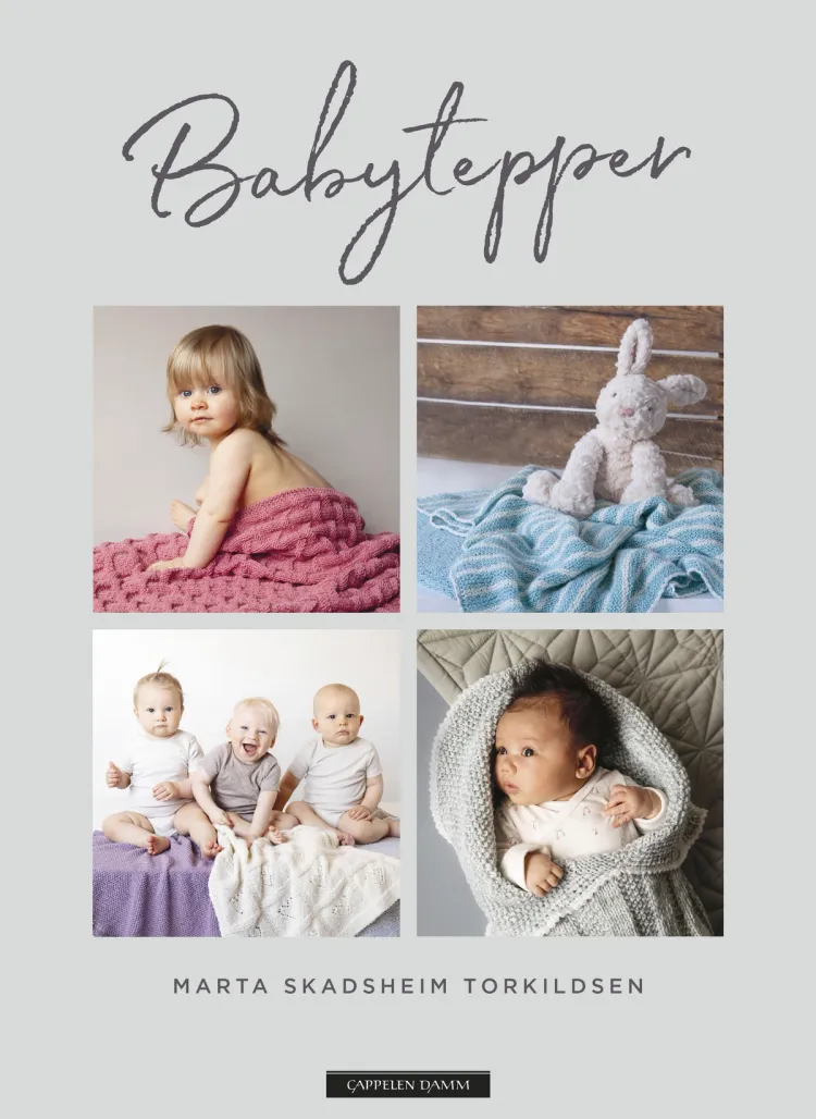 Omslag Babytepper av Marta Skadsheim Torkildsen (Innbundet)