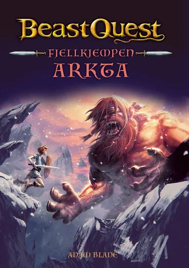 Omslag Beast Quest 3 Fjellkjempen Arkta av Adam Blade (Innbundet)