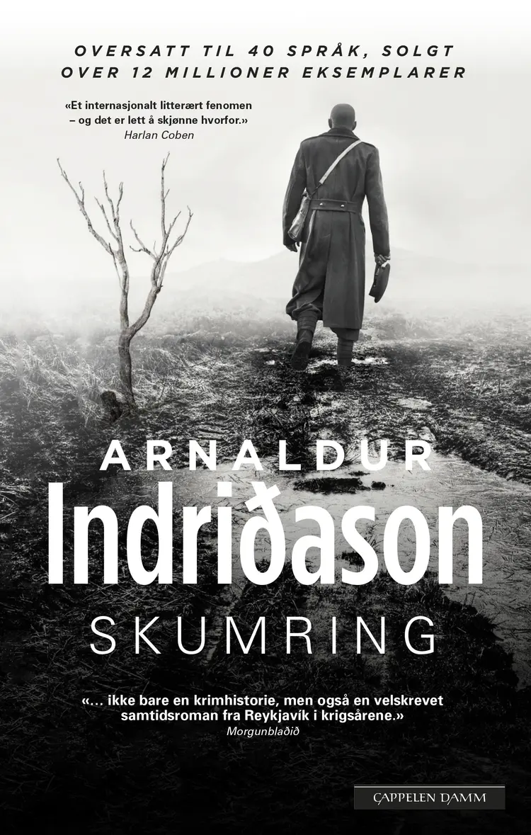 Omslag Skumring av Arnaldur Indridason (Innbundet)