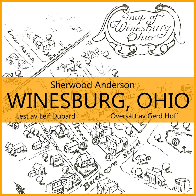 Omslag Winesburg, Ohio av Sherwood Andersson (Lydbok)