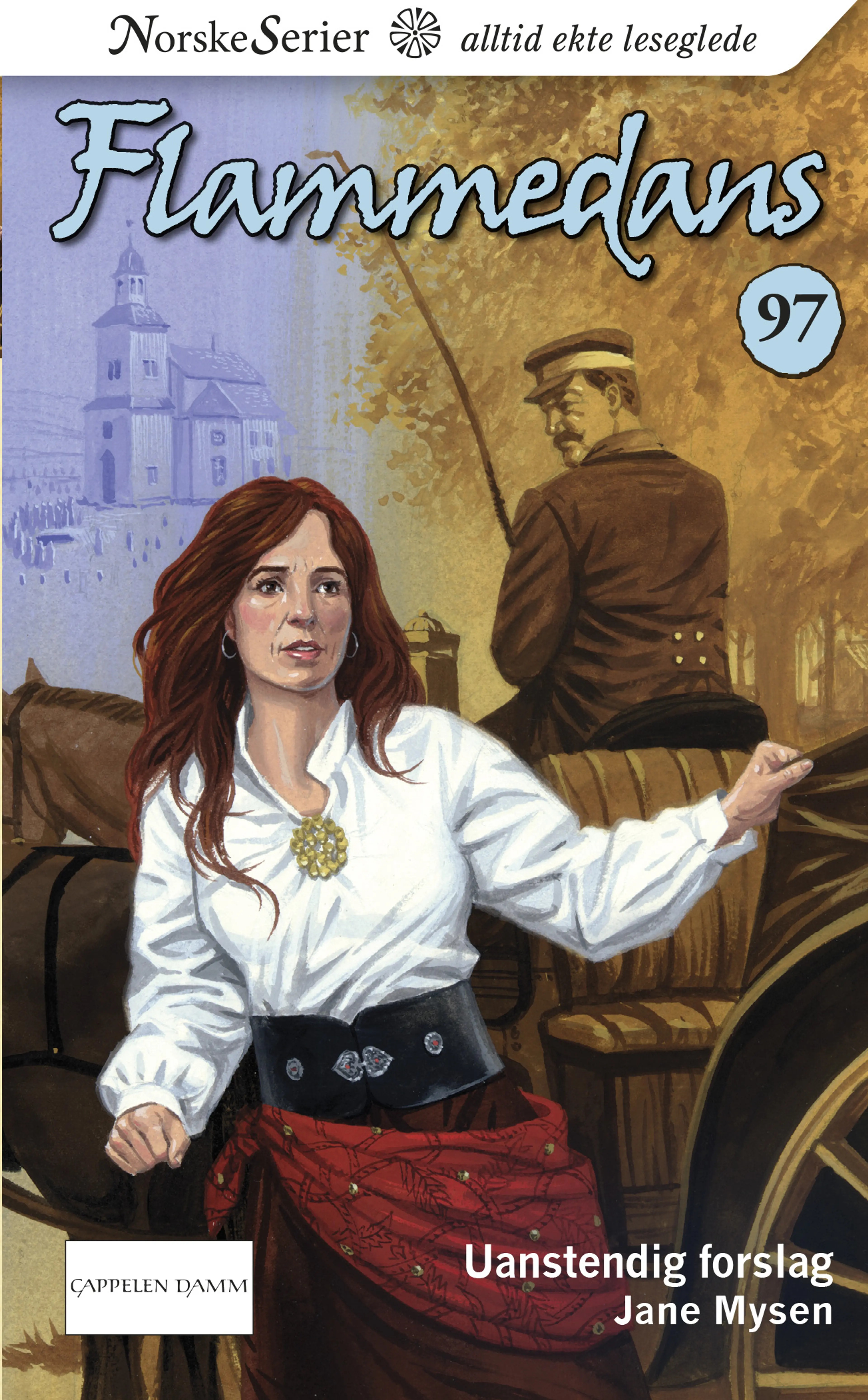 Omslag Flammedans 97 av Jane Mysen (Ebok)