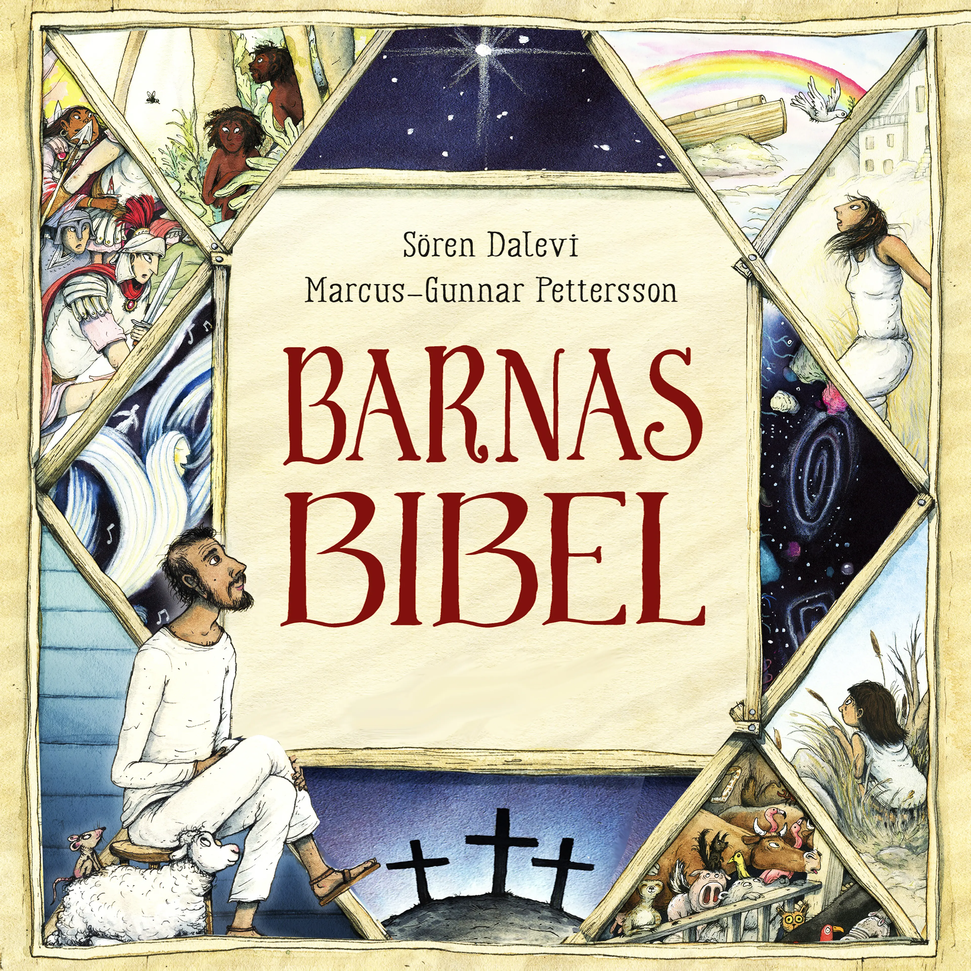 Omslag Barnas Bibel av Sören Dalevi (Lydbok)