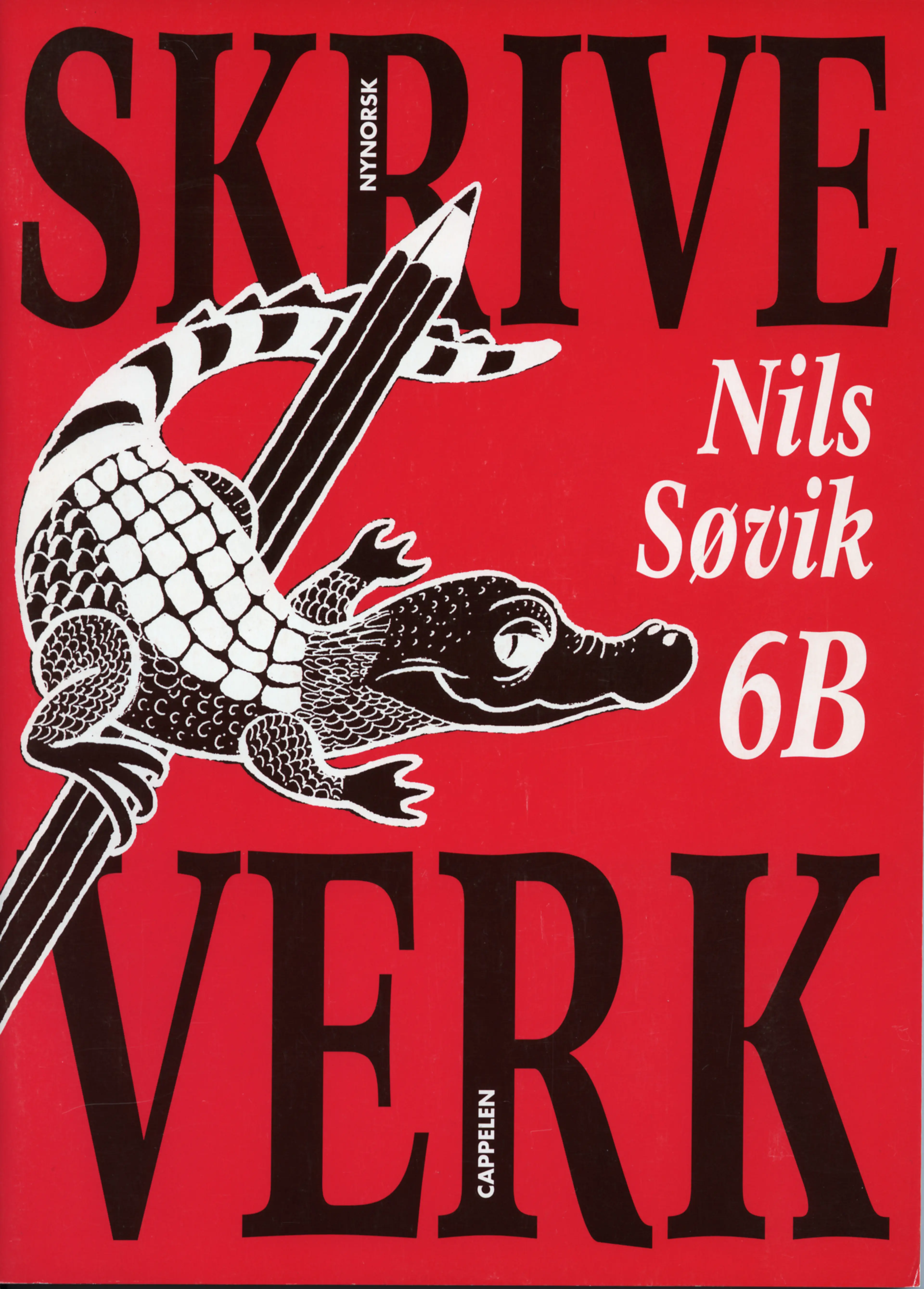 Omslag Skriveverk 6B Stavskrift av Nils Søvik (Heftet)