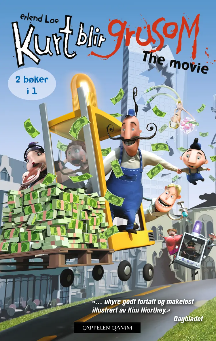 Omslag Kurt blir grusom - the movie av Erlend Loe (Heftet)