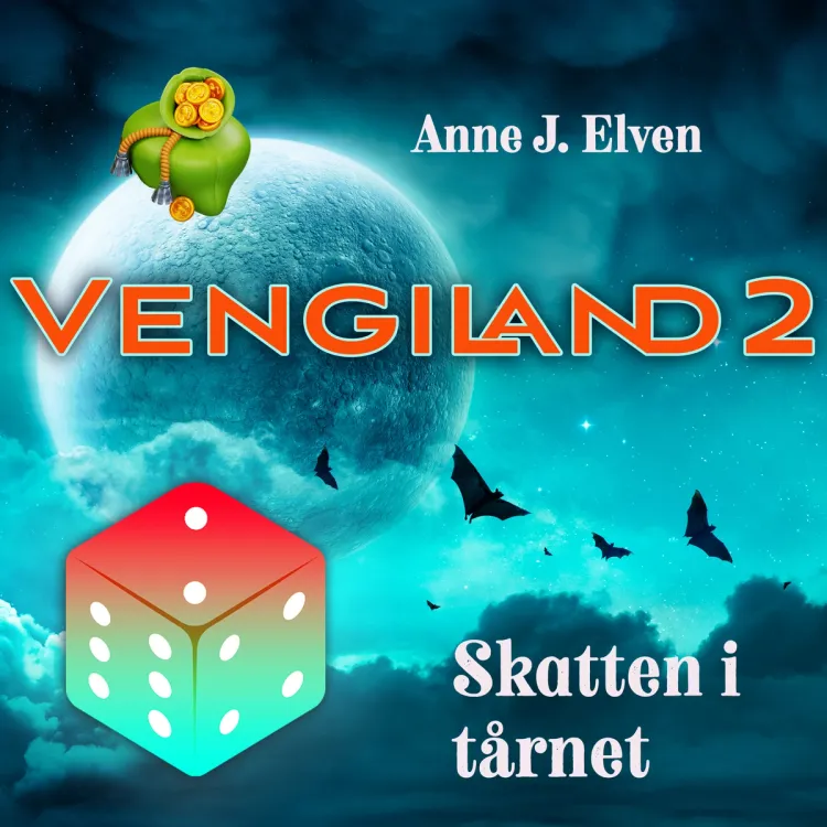 Omslag Skatten i tårnet av Anne J. Elven (Lydbok)