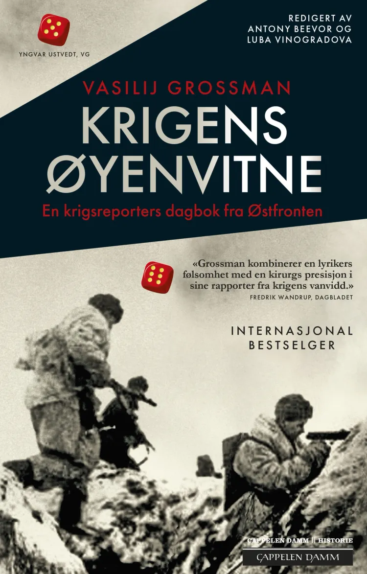 Omslag Krigens øyenvitne av Antony Beevor og Vasilij Grossman (Ebok)
