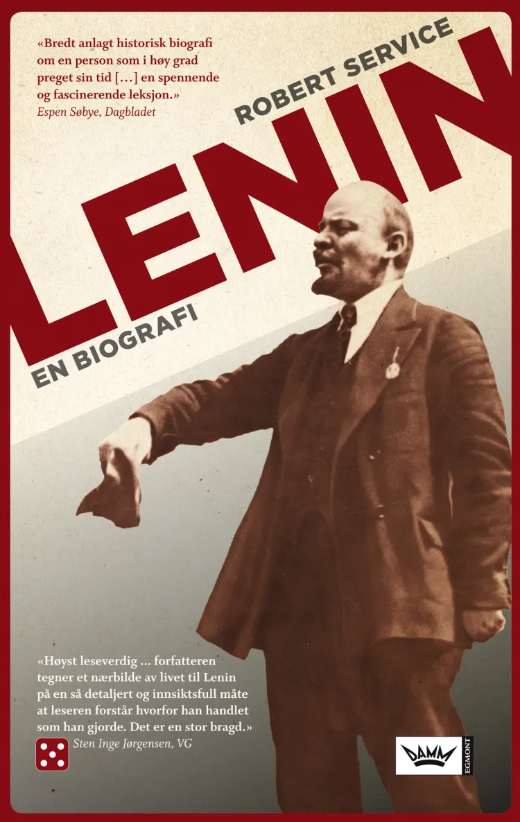 Omslag Lenin av Robert Service (Heftet)