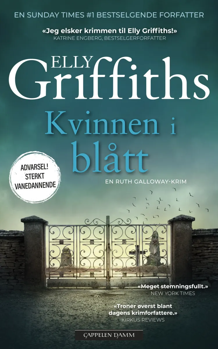 Omslag Kvinnen i blått av Elly Griffiths (Ebok)