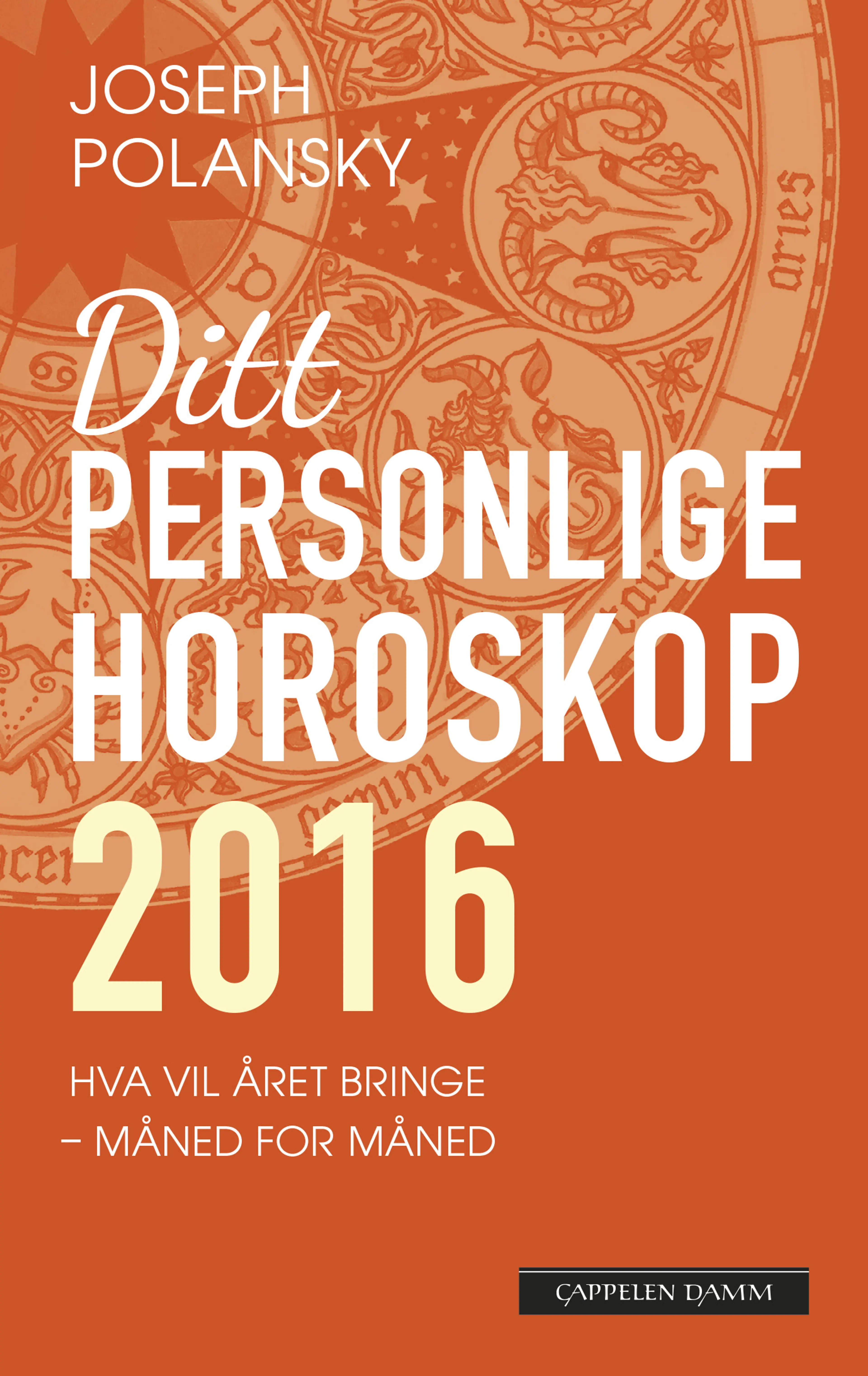 Omslag Ditt personlige horoskop 2016 av Joseph Polansky (Heftet)