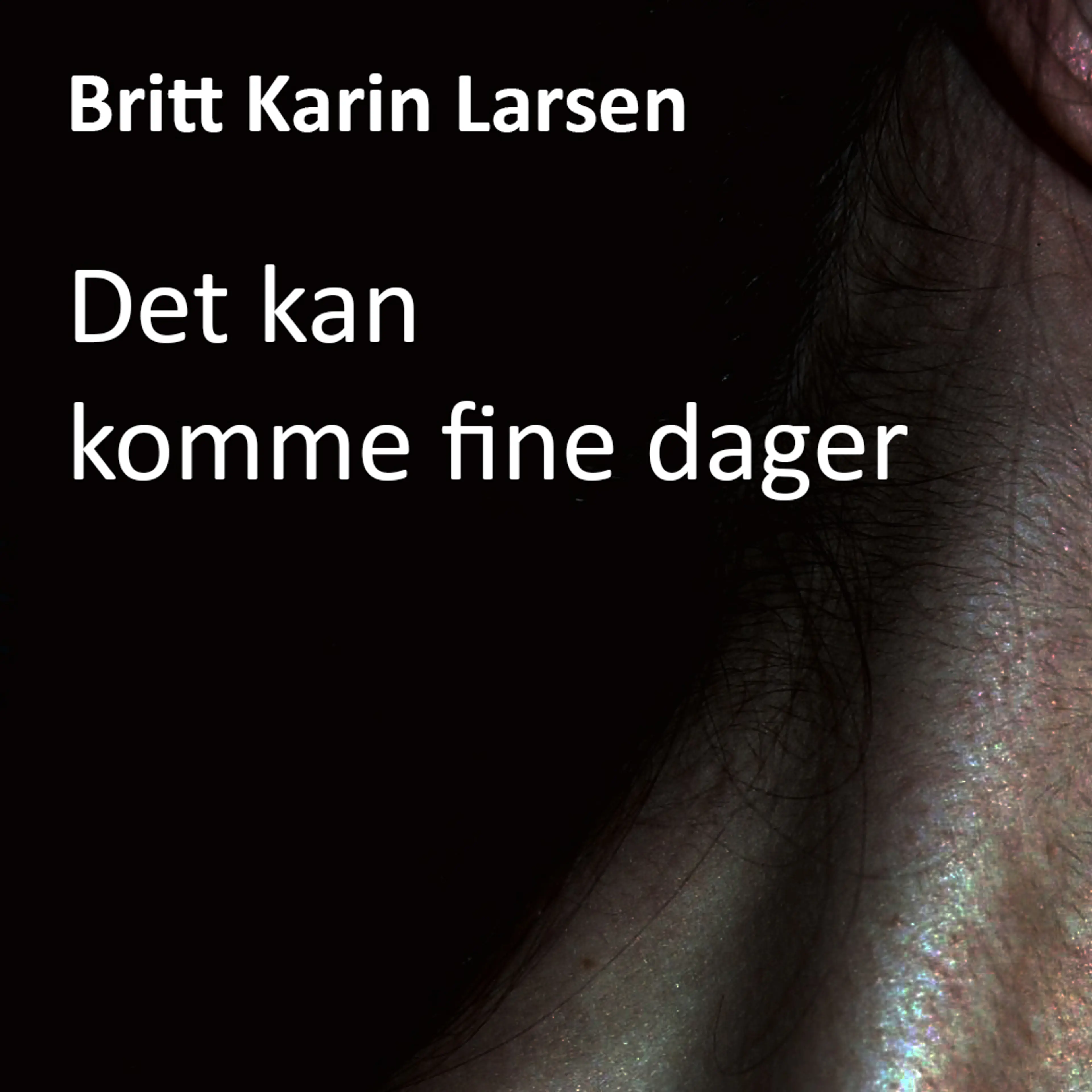 Omslag Det kan komme fine dager av Britt Karin Larsen (Lydbok)