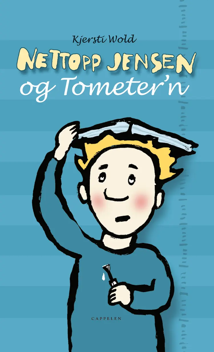 Omslag Nettopp Jensen og Tometer'n av Kjersti Wold (Innbundet)