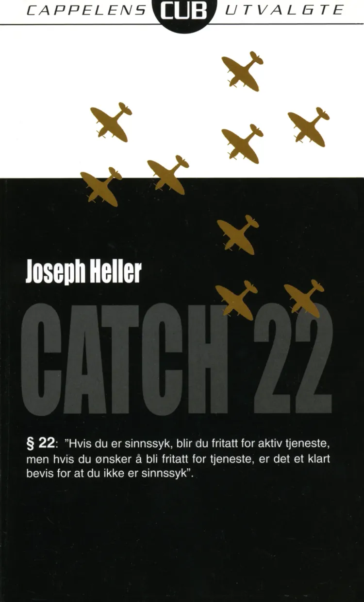 Omslag Catch 22 av Joseph Heller (Heftet)
