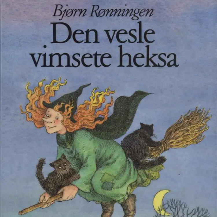 Omslag Den vesle vimsete heksa av Bjørn Rønningen (Lydbok)