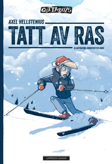 Omslag Tatt av ras av Axel Hellstenius (Innbundet)