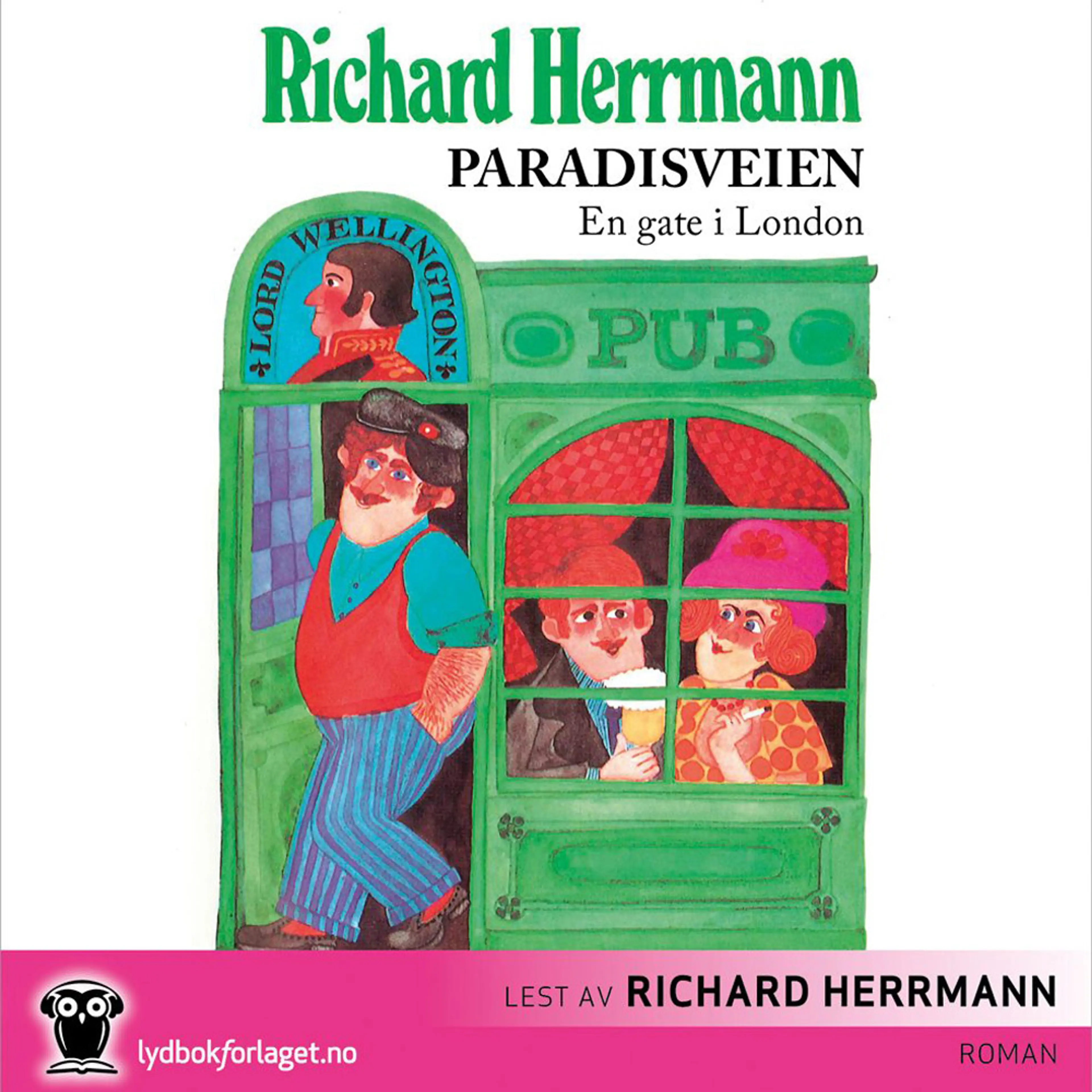 Omslag Paradisveien av Richard Herrmann (Lydbok)